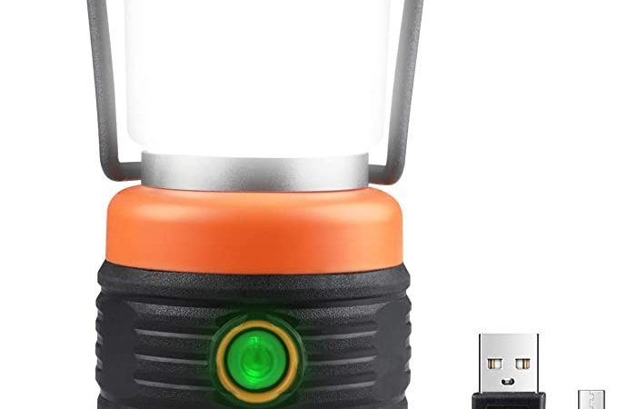Unicozin Rechargeable Camping Lantern, 800 Lumen LED Outdoor Lights